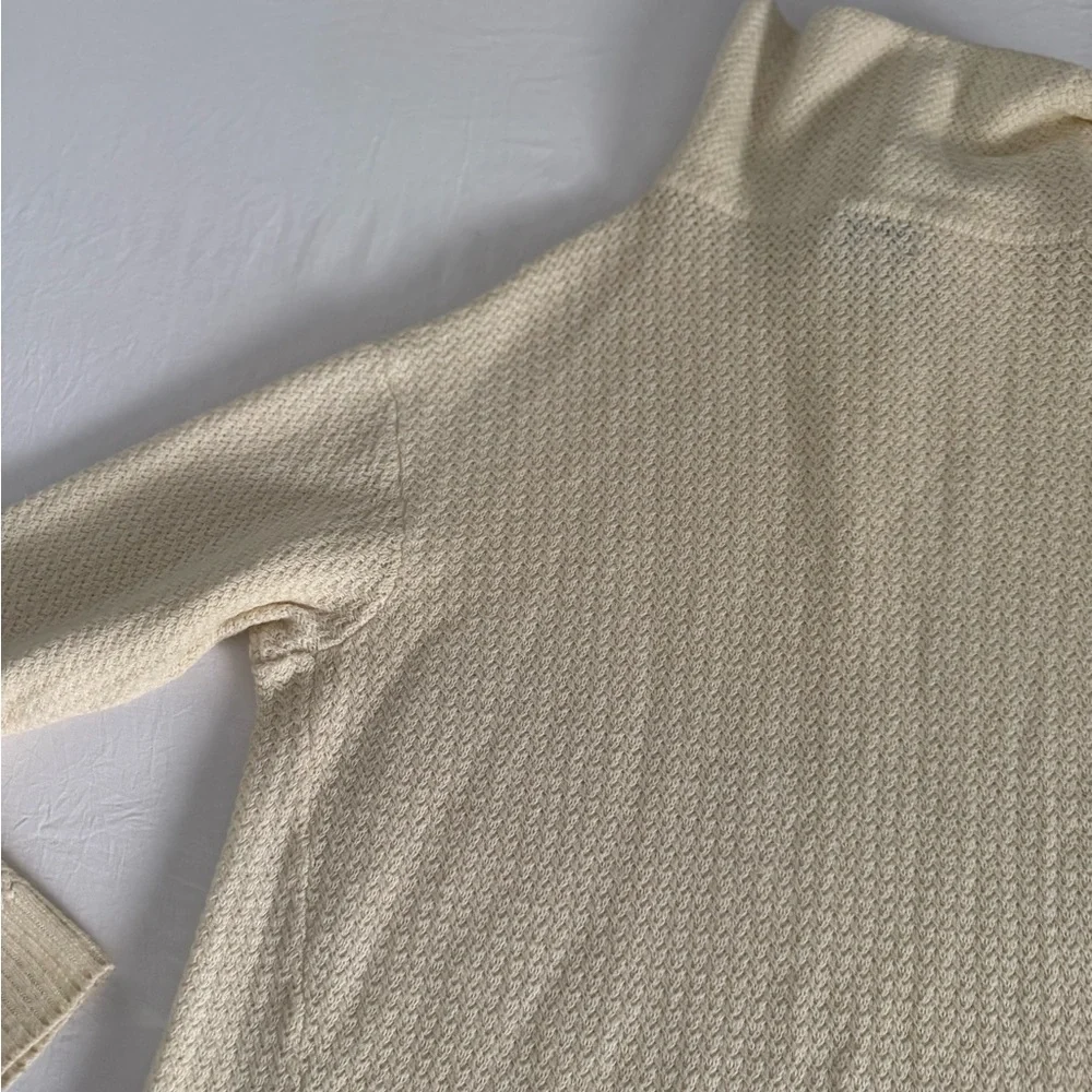 Vineyard Vines Cream Turtle Neck Sweater